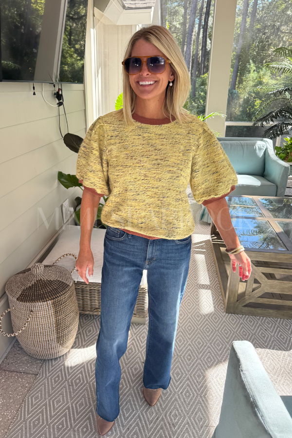 Stanhope top, yellow