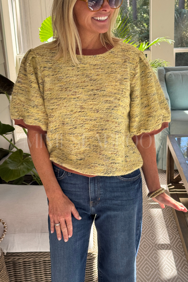 Stanhope top, yellow