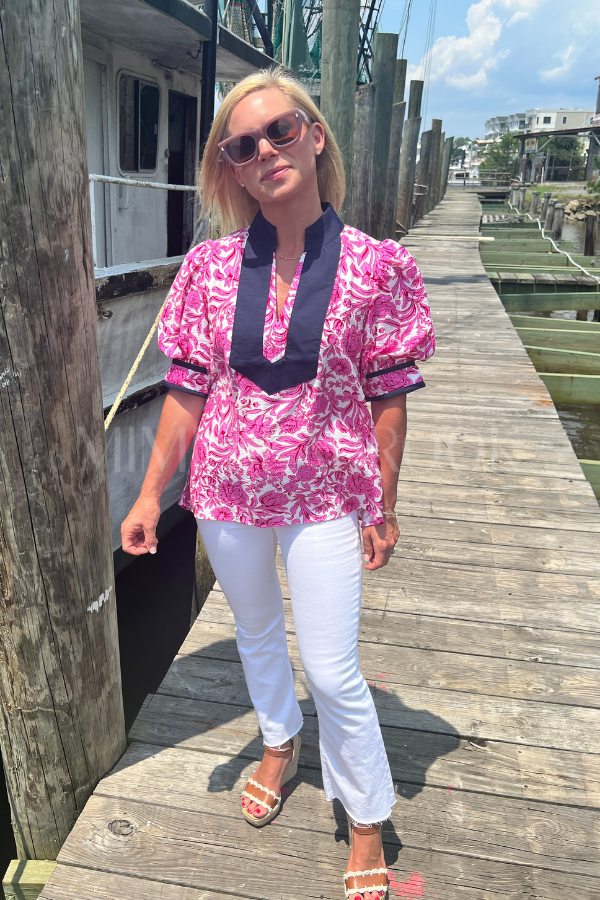 Statham top, pink