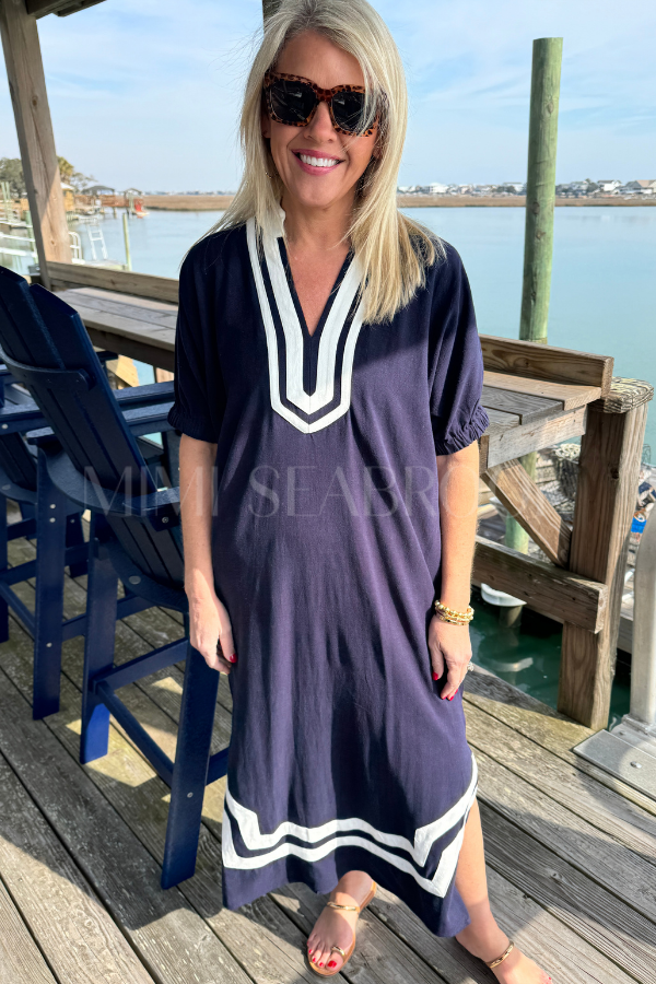 Stonegate dress, navy