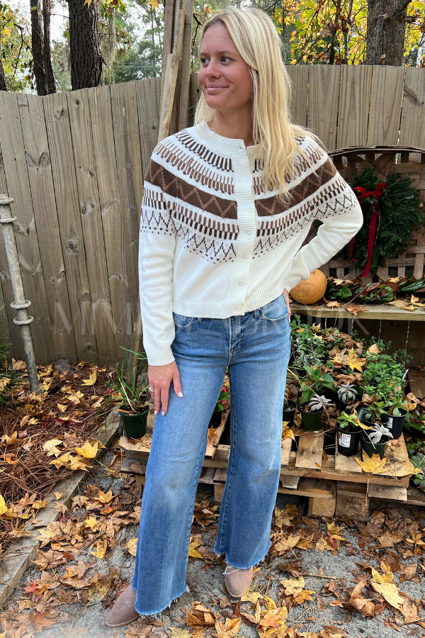 Strickland cardigan sweater