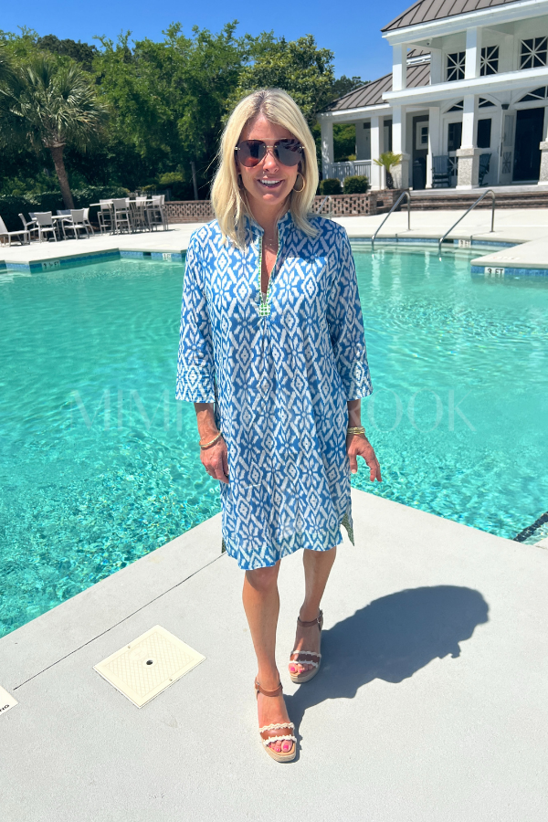 Sunnie coverup, blue