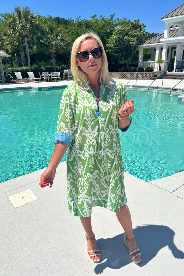 Sunnie coverup, lime