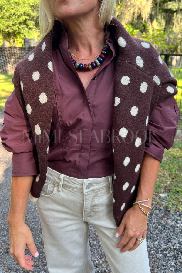Suzy sweater, brown