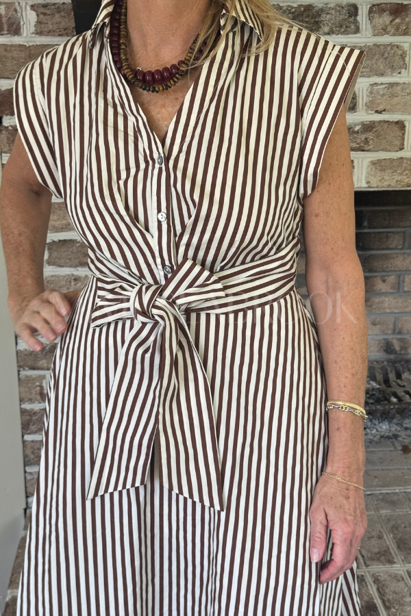 Sylvan dress, brown