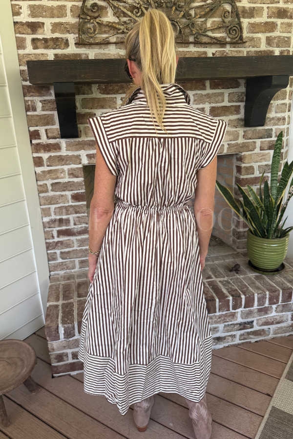 Sylvan dress, brown