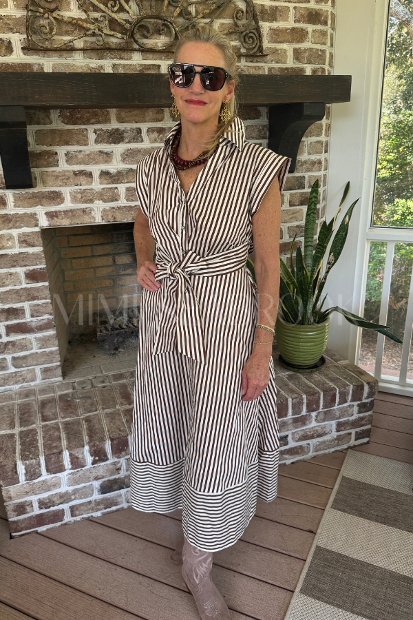 Sylvan dress, brown