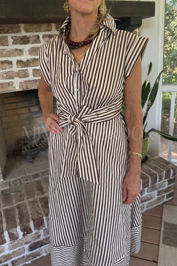 Sylvan dress, brown