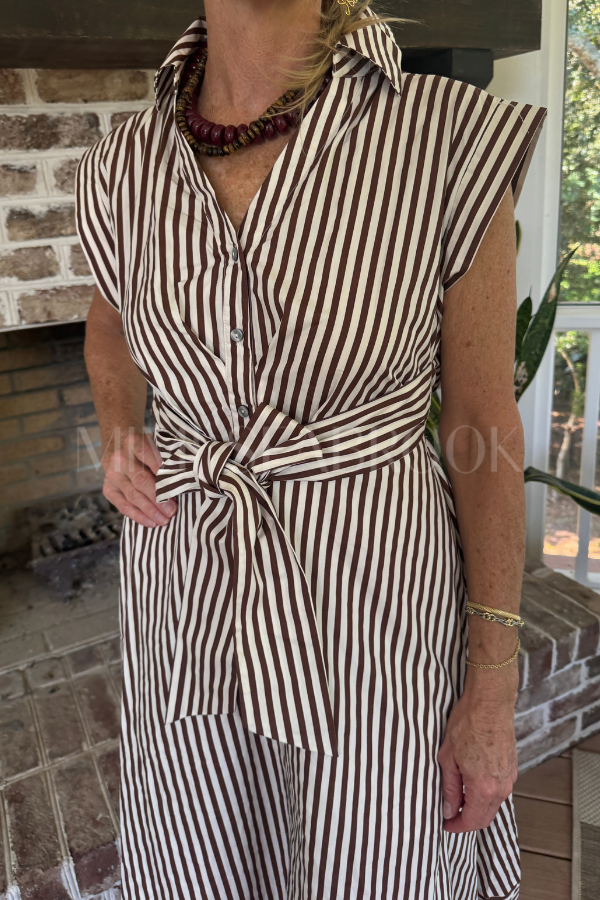 Sylvan dress, brown