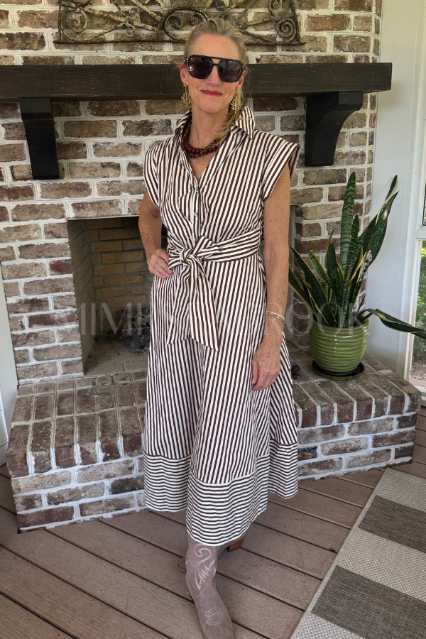 Sylvan dress, brown