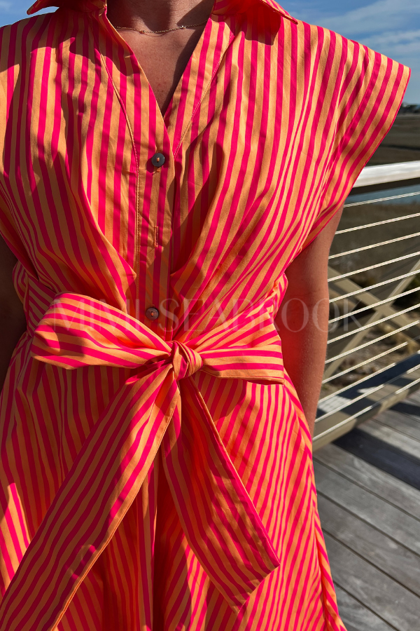 Sylvan dress, hot pink