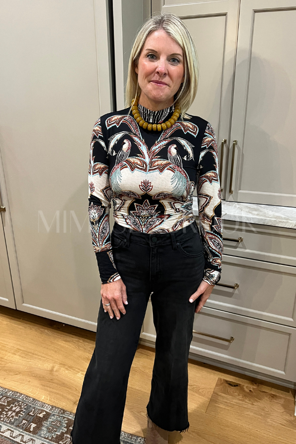 Tapestry Dream Jersey Blouse by Farm Rio