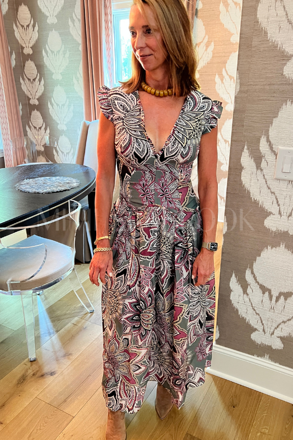 Tapestry Flowers Maxi Dress by Farm Rio