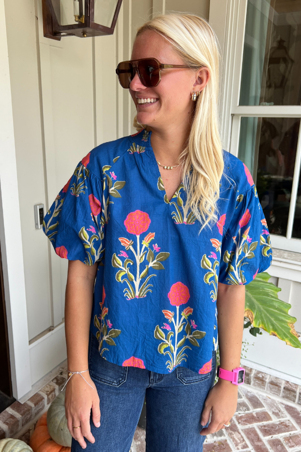 Tara floral top