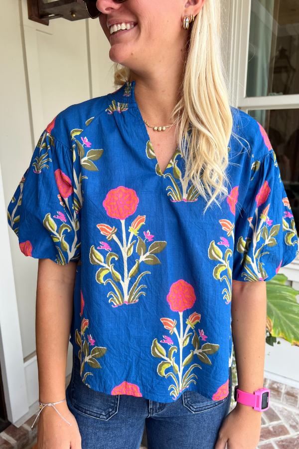 Tara floral top