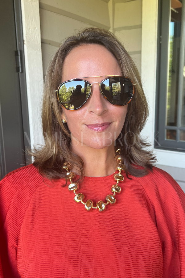 Tatum Sunglasses, tort/green