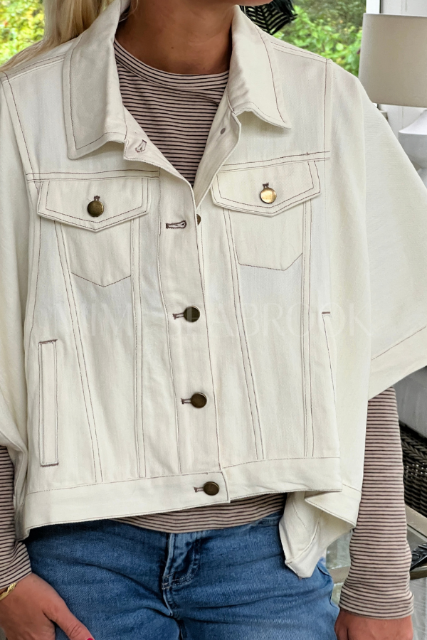 Tessa jacket, ecru