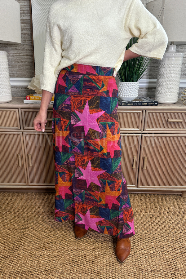 Tiffany Skirt, multi by Briton Court