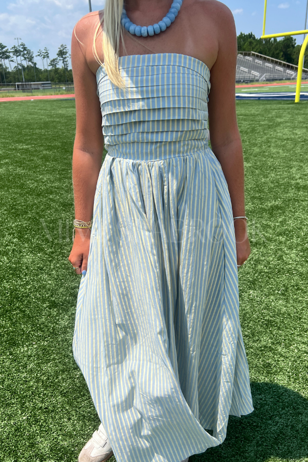 Torin dress, light blue