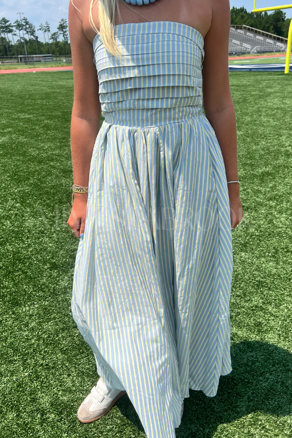 Torin dress, light blue