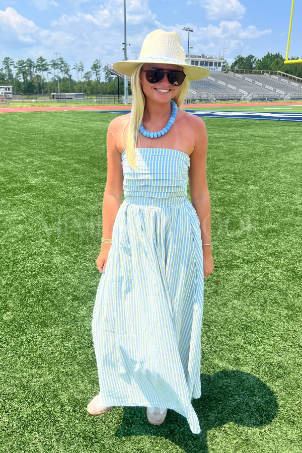 Torin dress, light blue