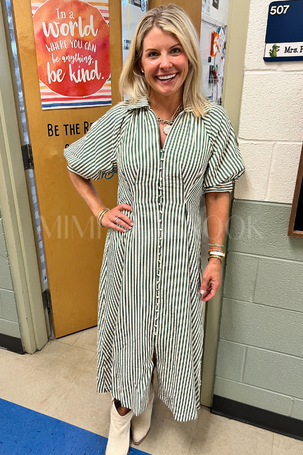 Tova dress, green