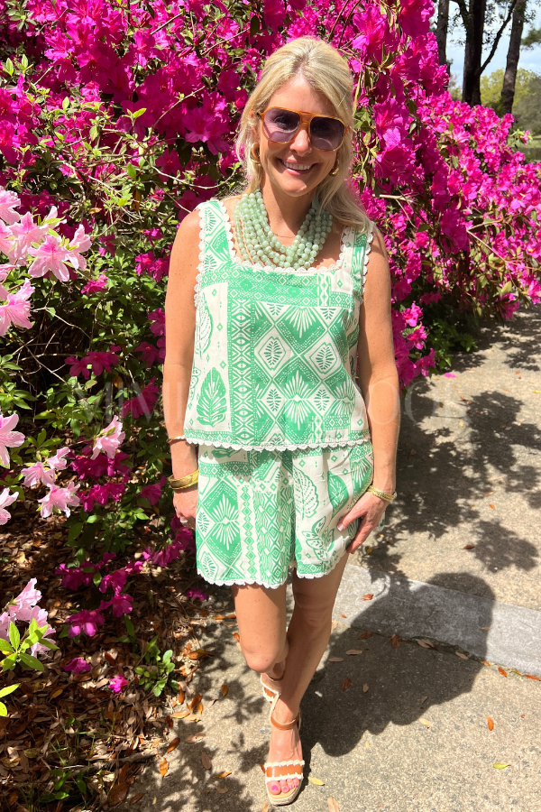 Turner top and shorts set