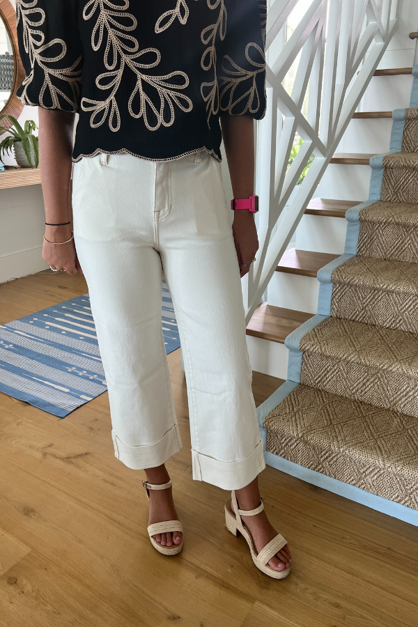 Vail jeans, cream