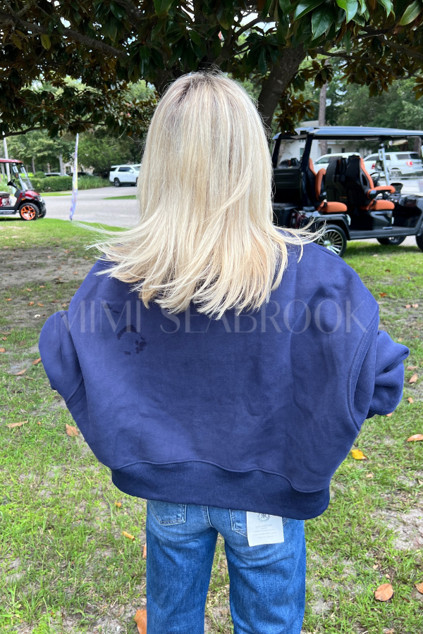 Veda sweatshirt, navy