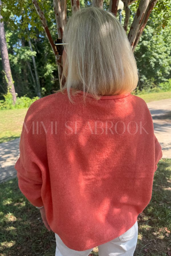 Vivien sweater, orange