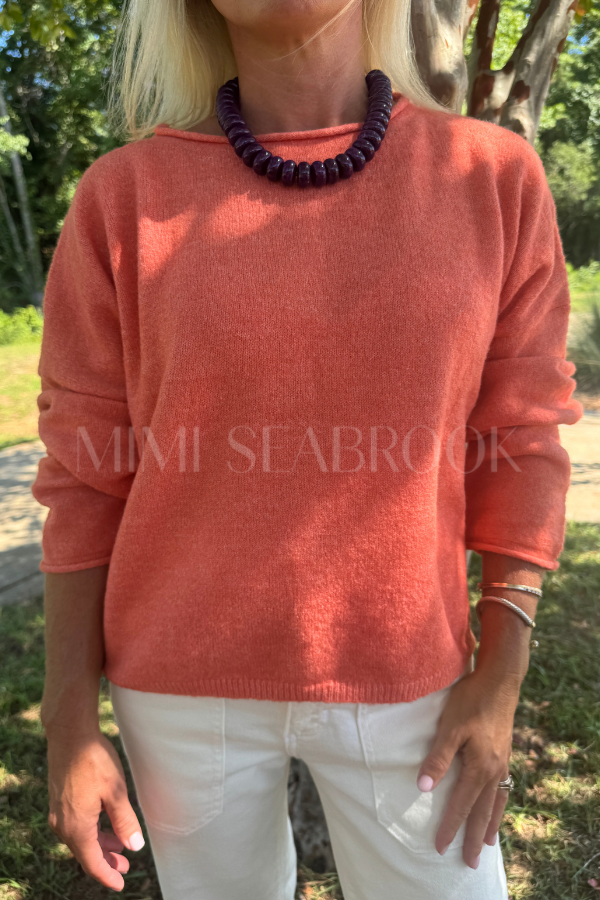 Vivien sweater, orange