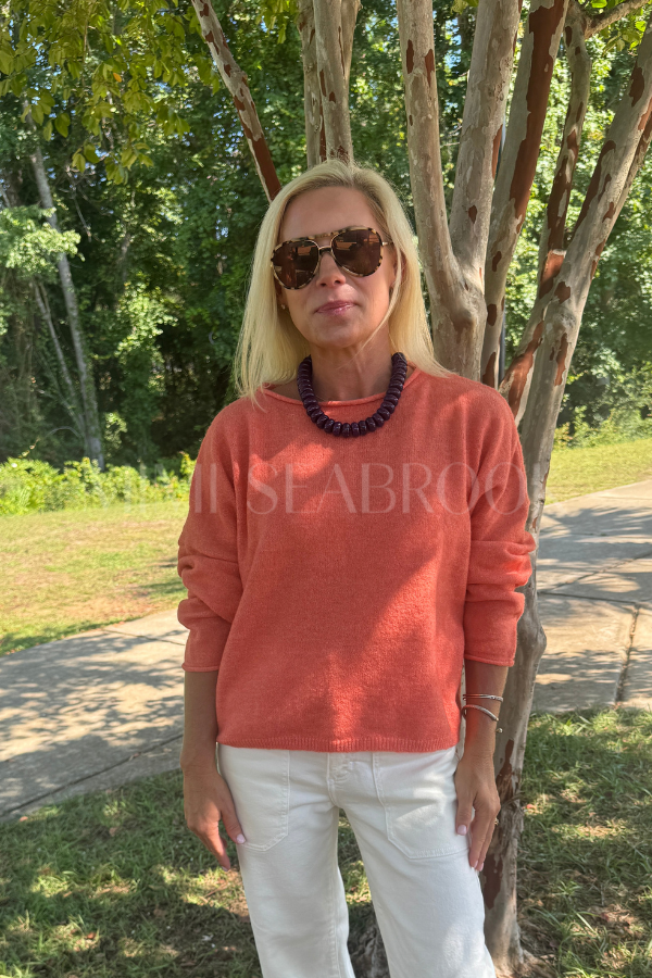 Vivien sweater, orange