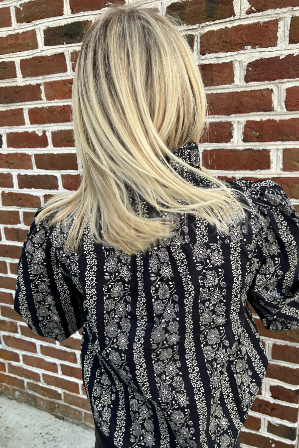 Vivienne top, black