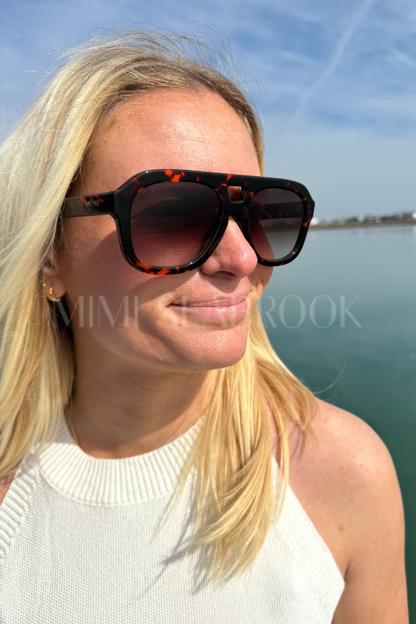Voyager sunglasses, tortoise by Freyrs