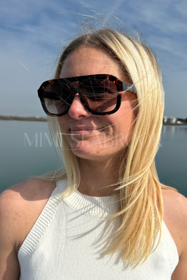 Voyager sunglasses, tortoise by Freyrs