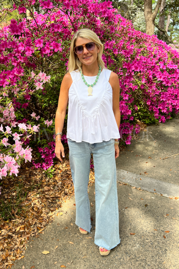 Wellesley top, off white