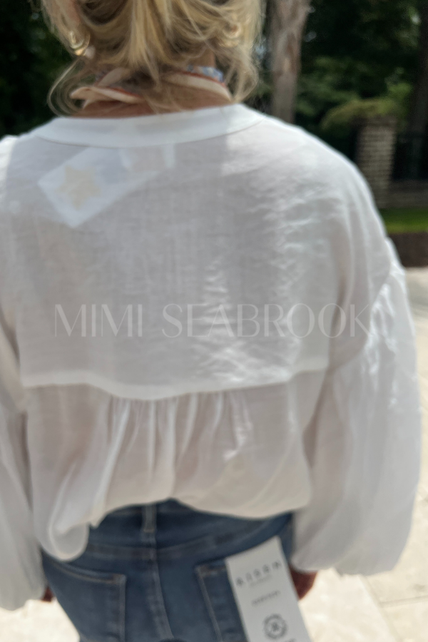Wendy top, white