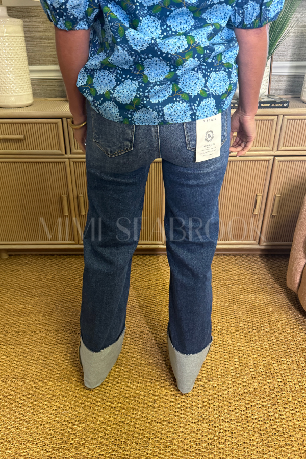 Whitney jeans, dark denim