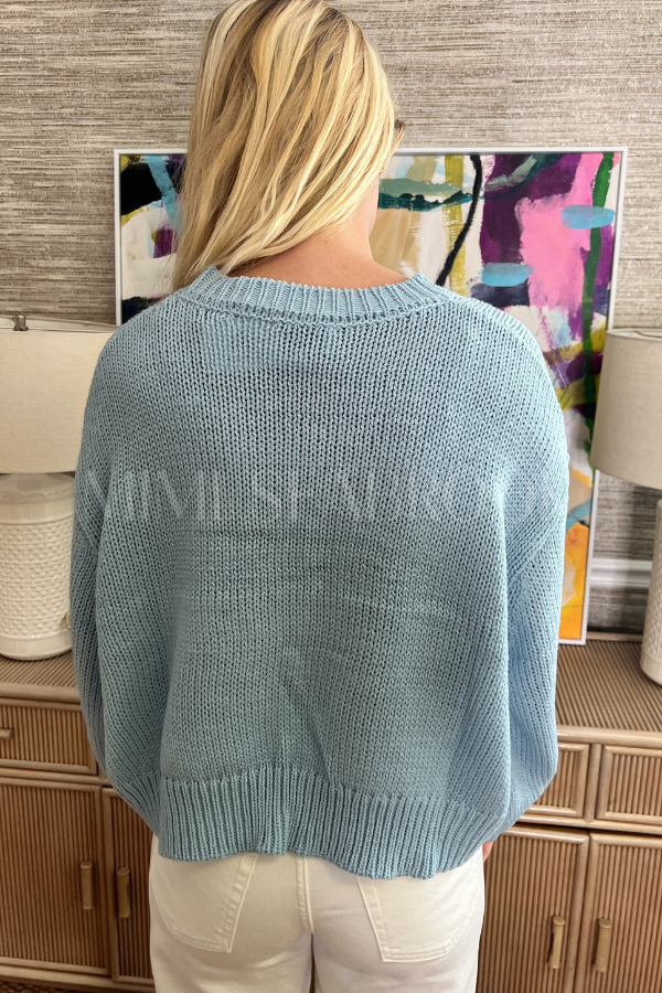 Winston sweater, blue