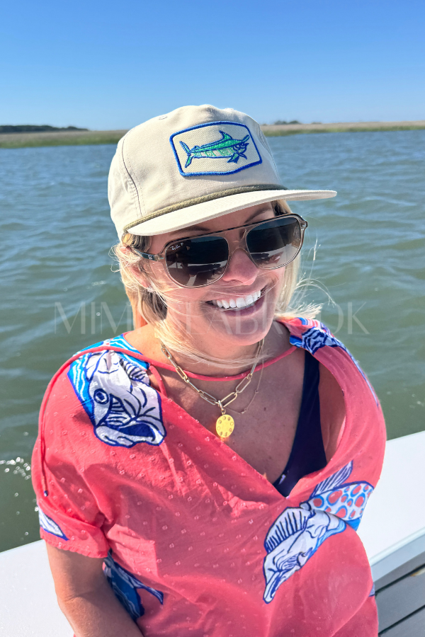 Winyah Hat x King + Pitt, Sand Marlin