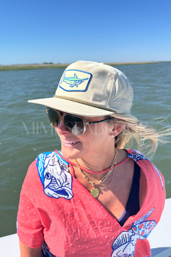 Winyah Hat x King + Pitt, Sand Marlin
