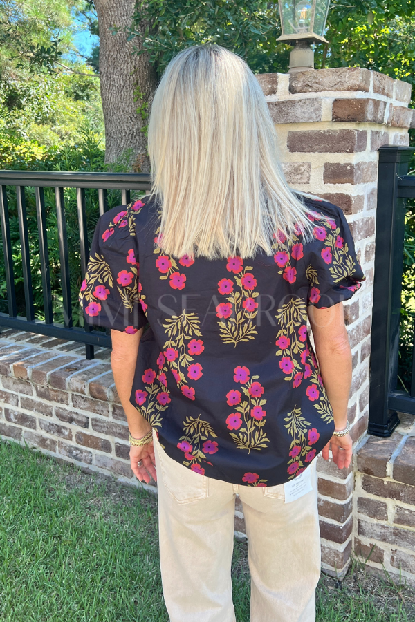 Wrenlee top, black