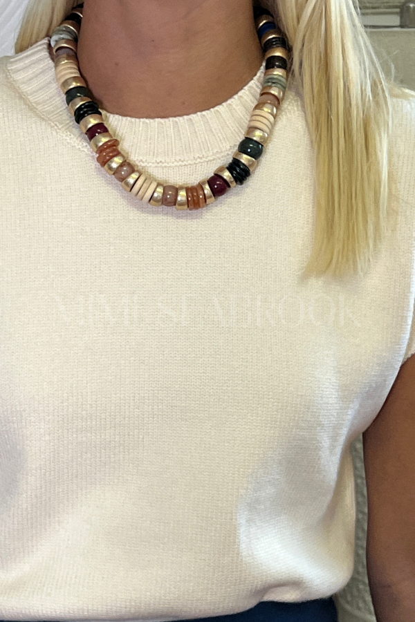 Wynne sweater top, cream