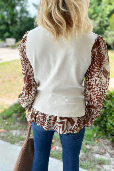 Covington sweater top