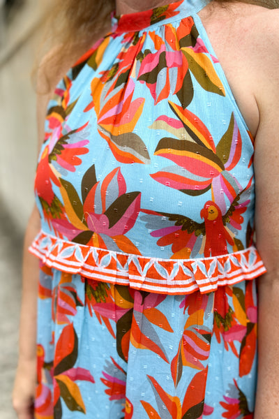 Alys Beach dress, orange blossom by King + Pitt