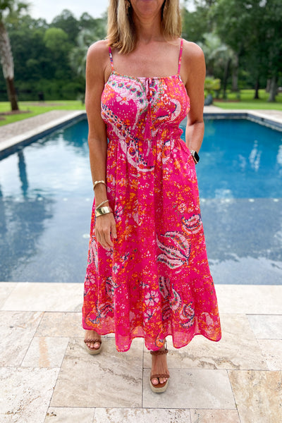 MONACO MIDI DRESS by Cleobella