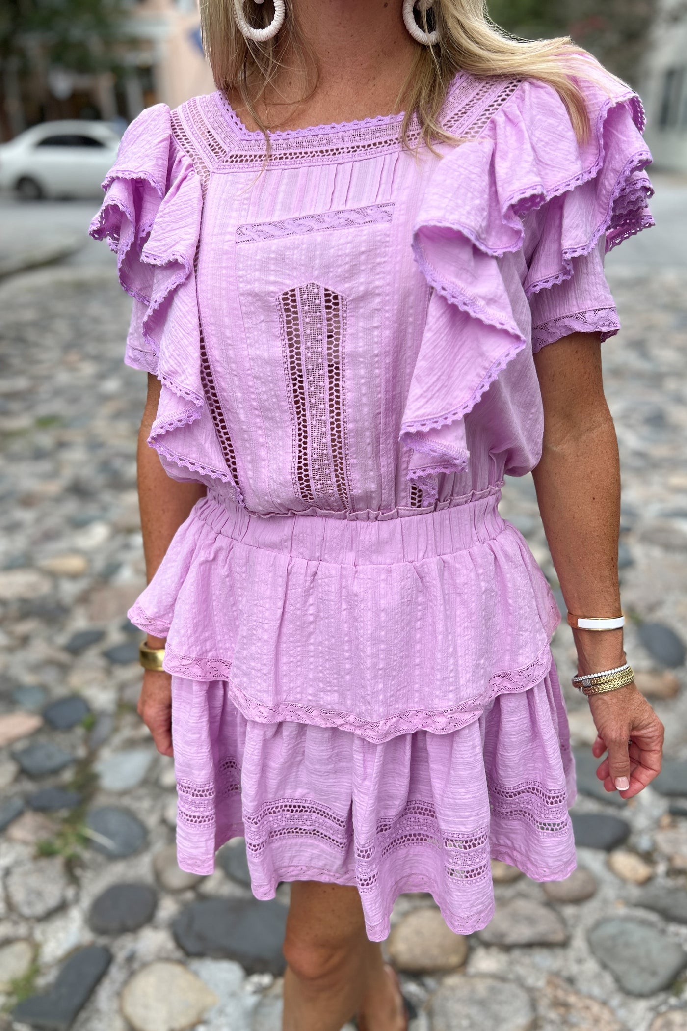 Norris dress, lavender