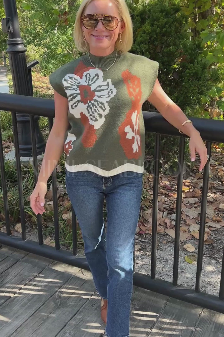 Maci sweater, olive