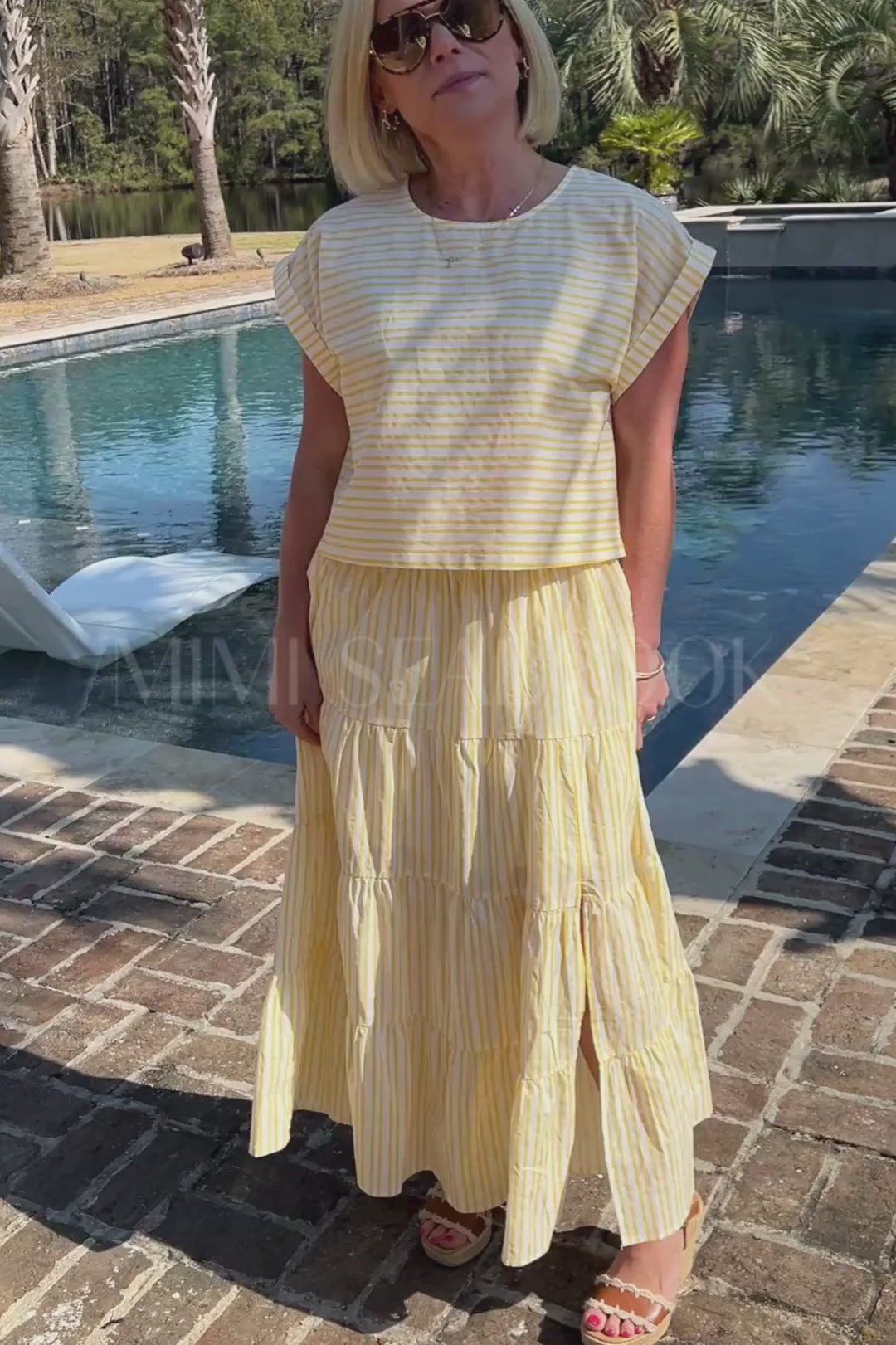 Kipling top & skirt set