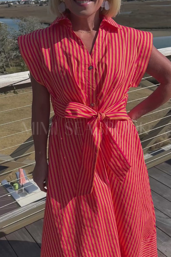 Sylvan dress, hot pink